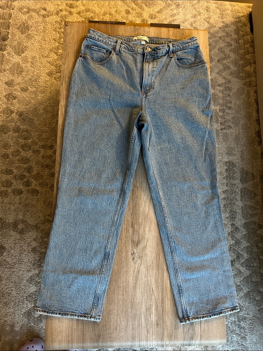 Abercrombie 90s straight curve love jeans